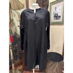 Women's Ximeier Black Tunic Top XL